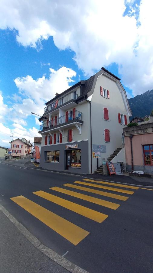 Aloha Chambres Port-Valais Kültér fotó