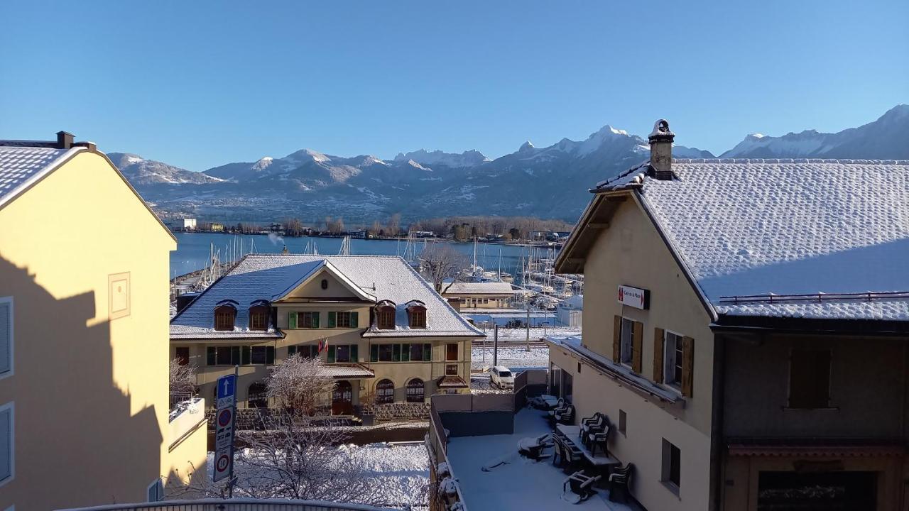 Aloha Chambres Port-Valais Kültér fotó