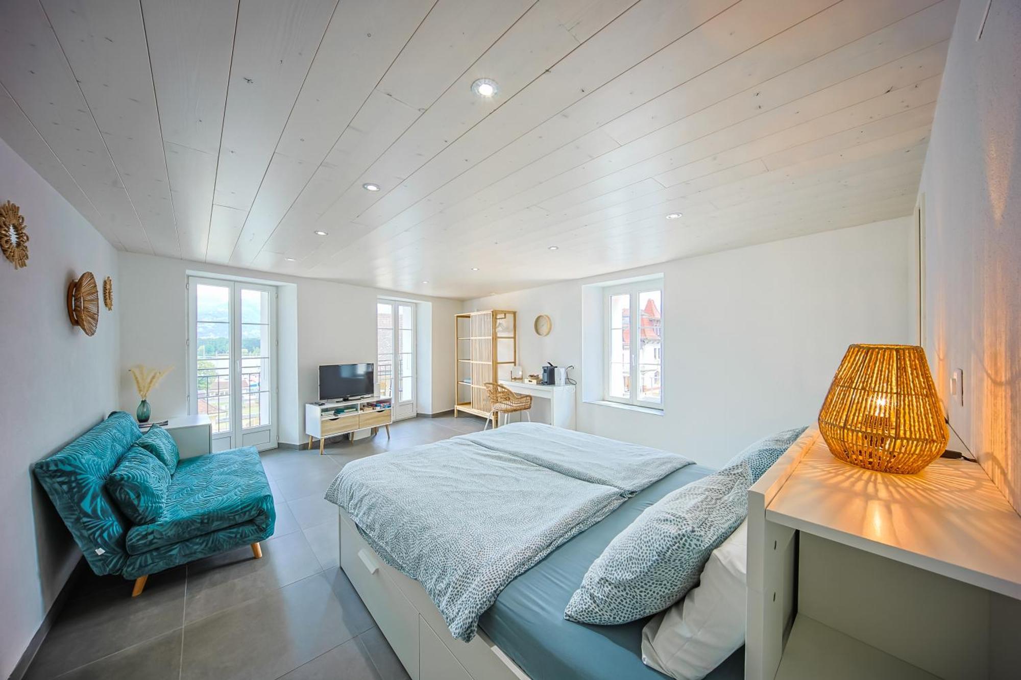 Aloha Chambres Port-Valais Kültér fotó