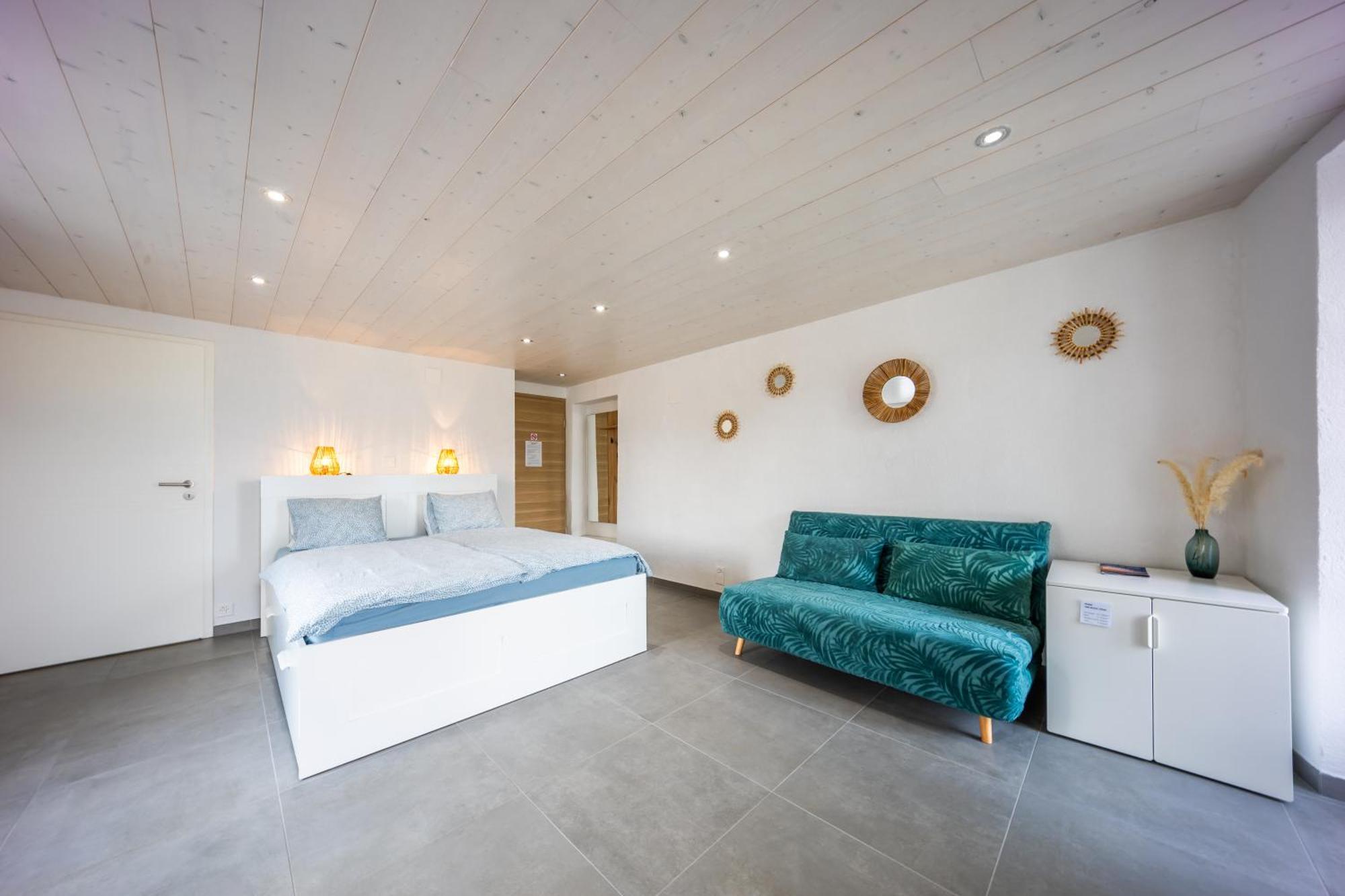 Aloha Chambres Port-Valais Kültér fotó