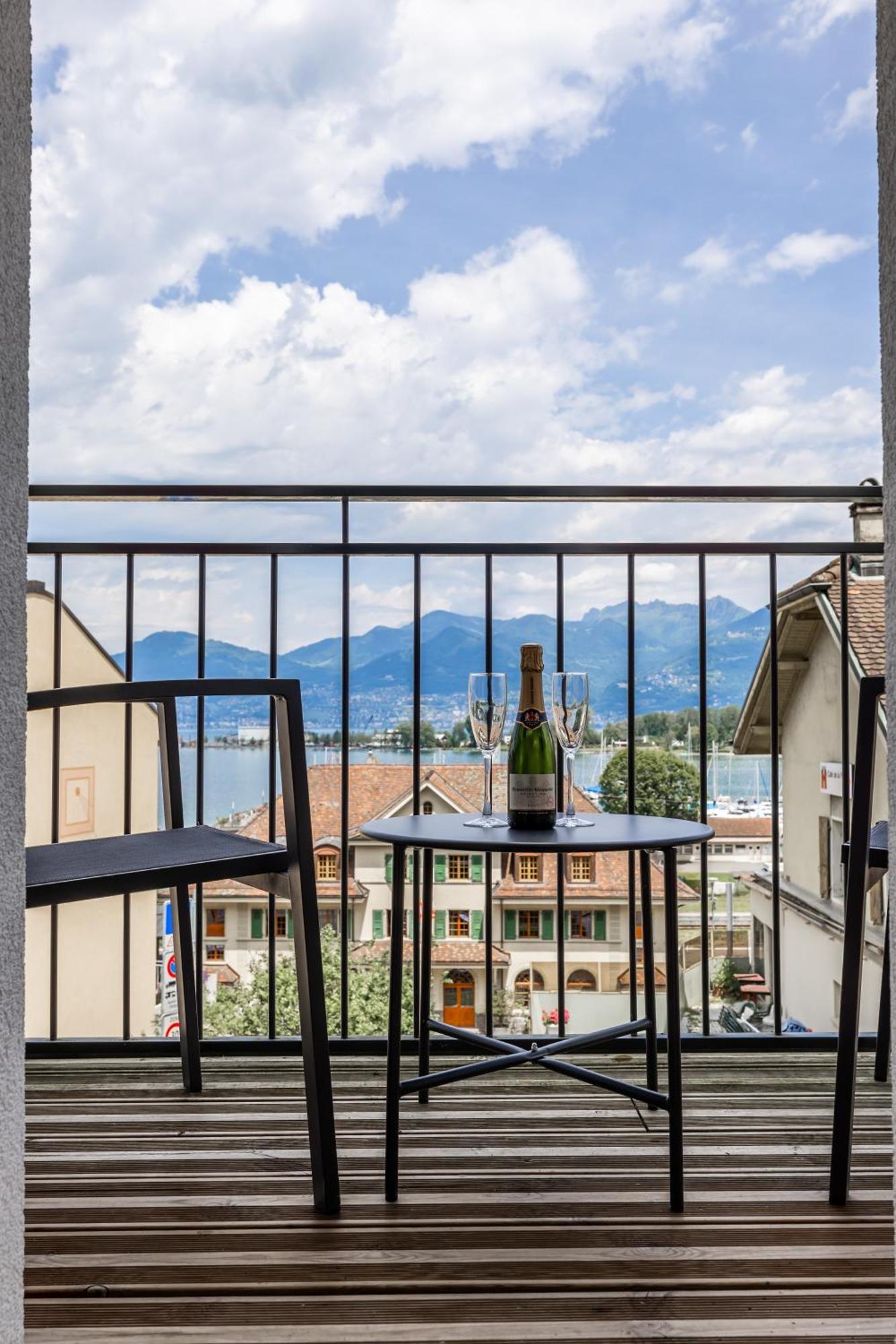 Aloha Chambres Port-Valais Kültér fotó