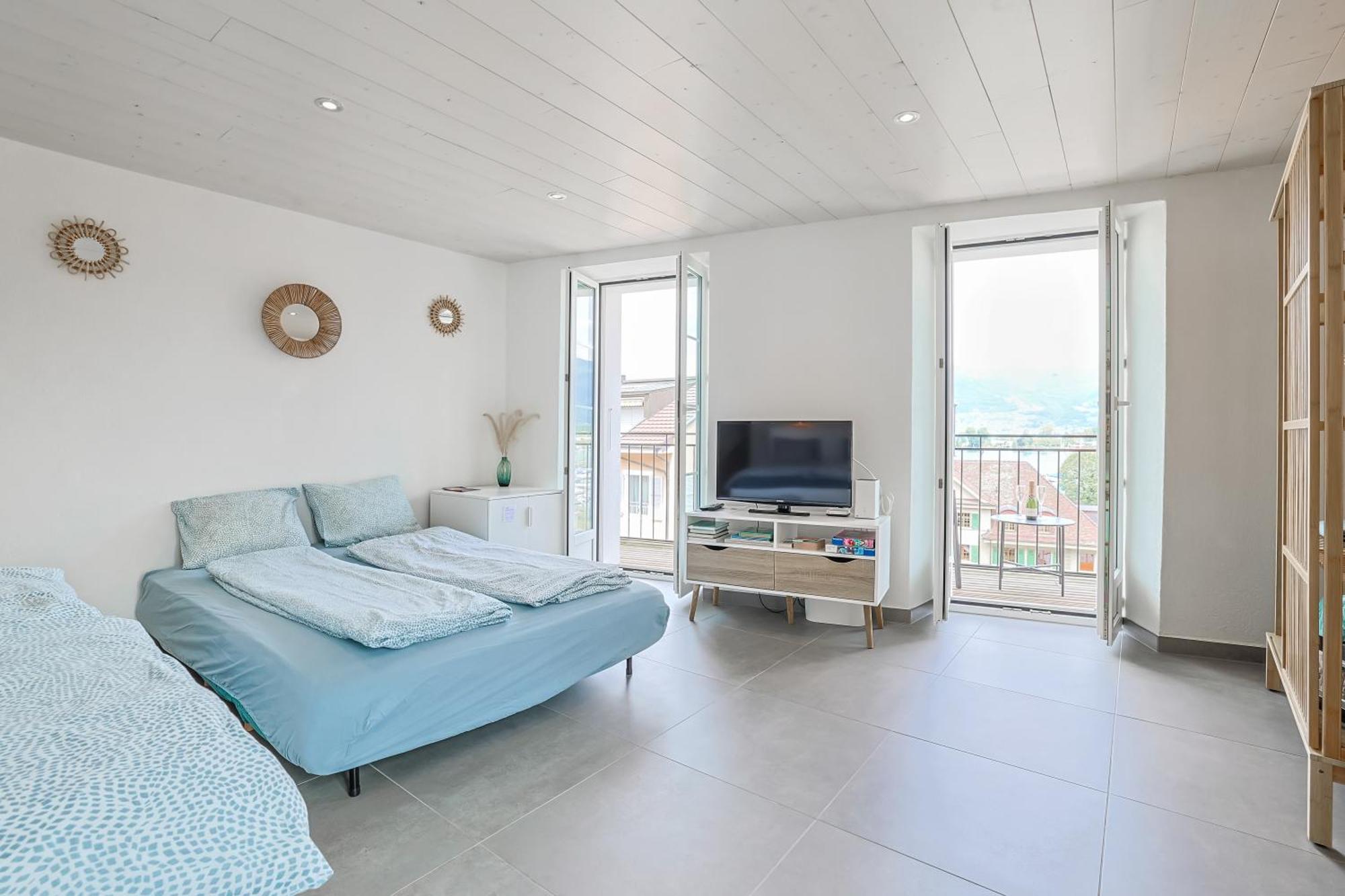 Aloha Chambres Port-Valais Kültér fotó
