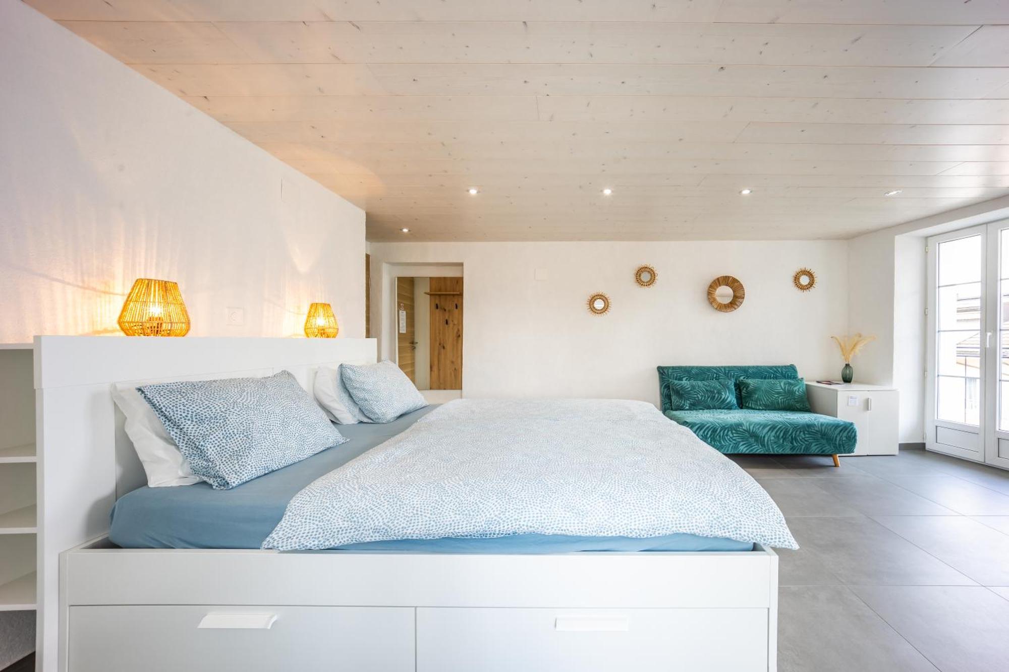 Aloha Chambres Port-Valais Kültér fotó