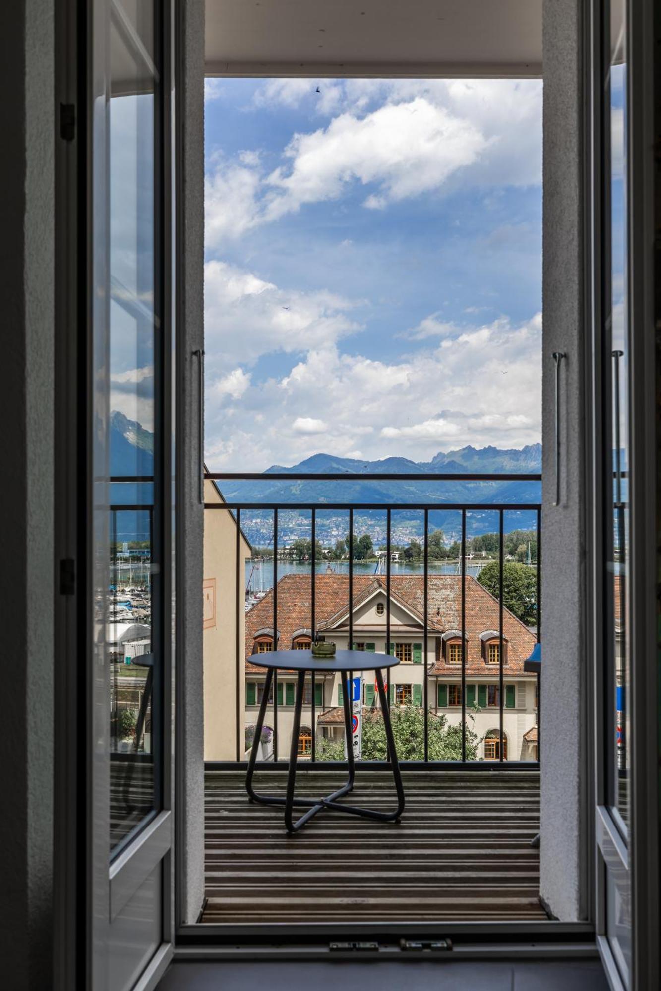 Aloha Chambres Port-Valais Kültér fotó